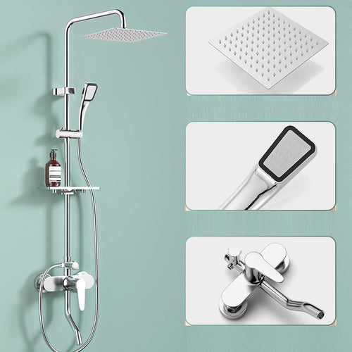 BowLift | Modern print-balanced converter faucet shower head shower fitting on the wall