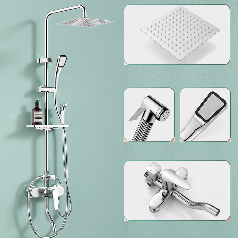 BowLift | Modern print-balanced converter faucet shower head shower fitting on the wall