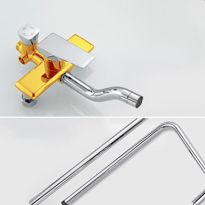 BowLift | Modern print-balanced converter faucet shower head shower fitting on the wall