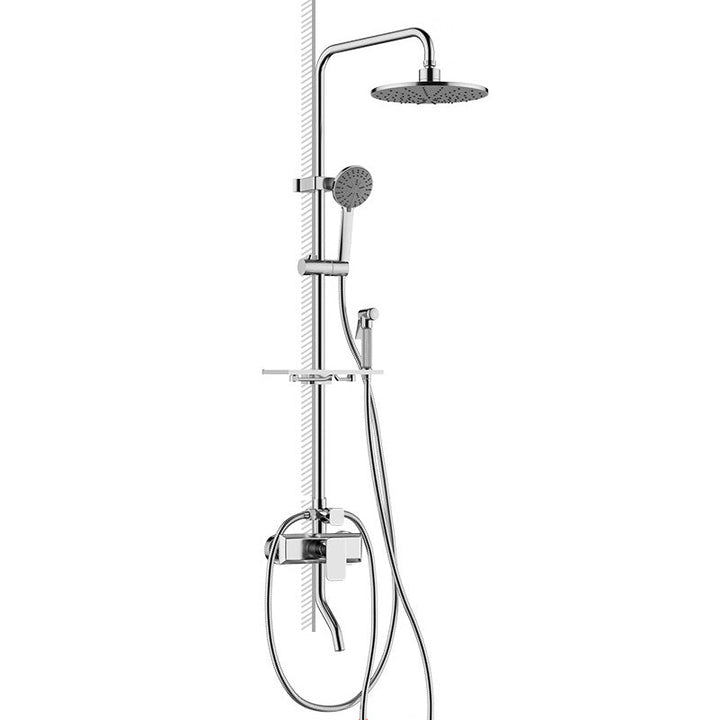 BowLift | Modern print-balanced converter faucet shower head shower fitting on the wall