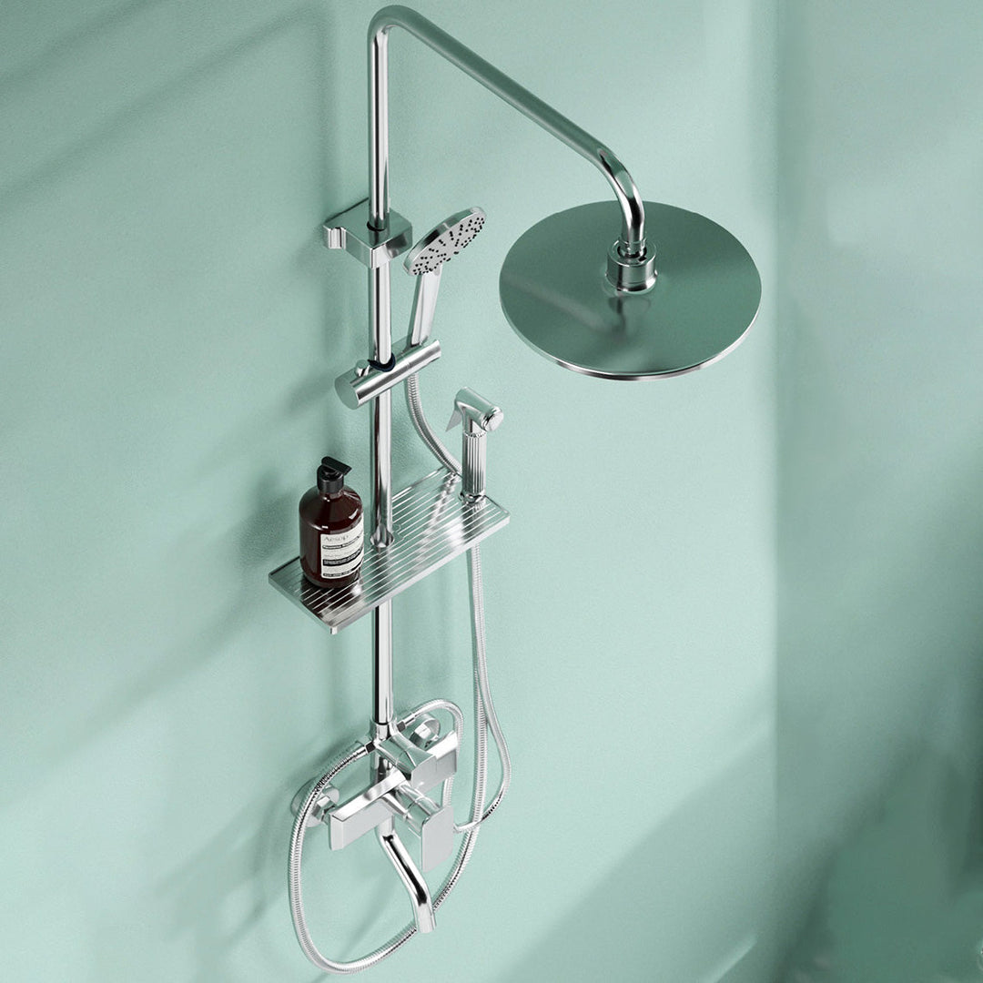 BowLift | Modern print-balanced converter faucet shower head shower fitting on the wall