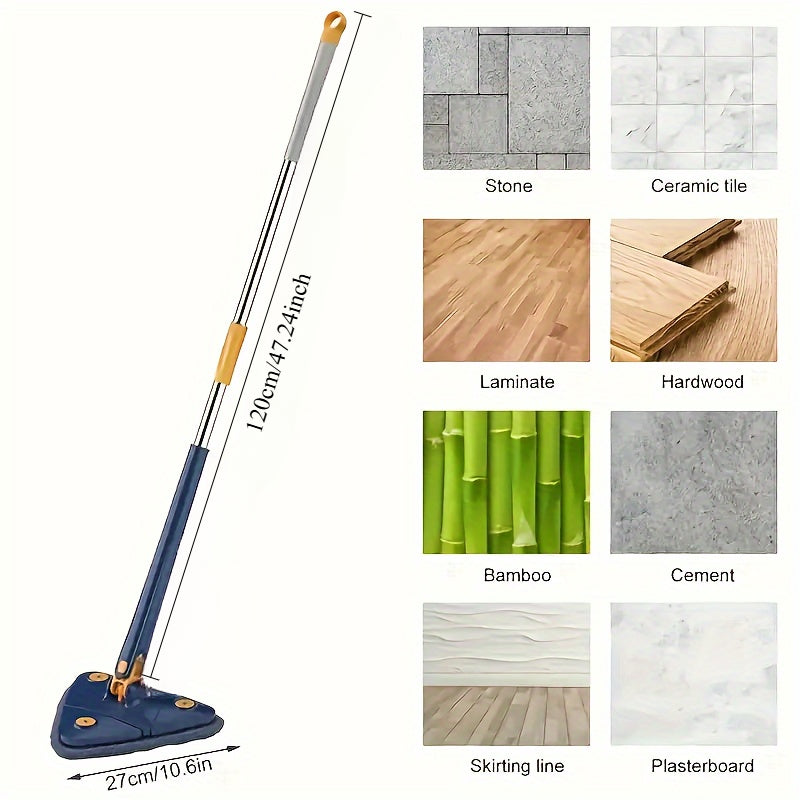 Triangle Mop 360° Rotatable | Bowlift