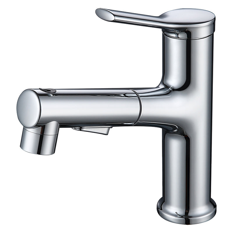 BowLift | Modern Basin Faucet Copper Single Handle Low Arc Basin Faucet for Bathroom