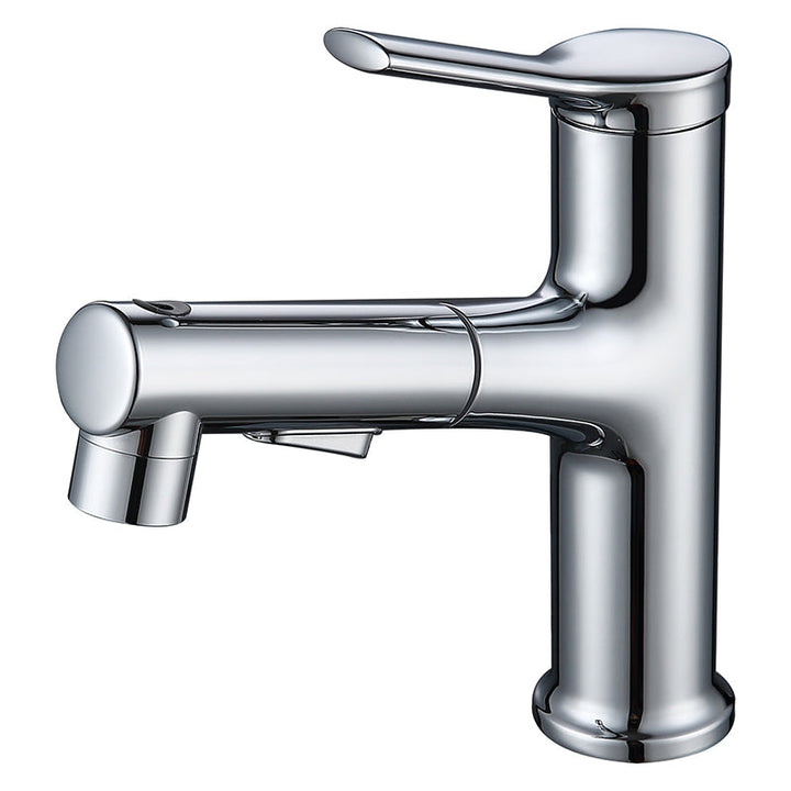 BowLift | Modern Basin Faucet Copper Single Handle Low Arc Basin Faucet for Bathroom