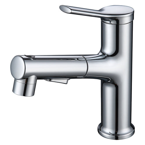 BowLift | Modern Basin Faucet Copper Single Handle Low Arc Basin Faucet for Bathroom