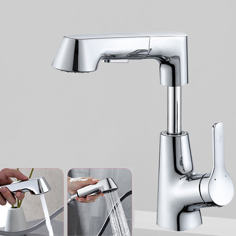 BowLift | Modern Faucet Solid Copper Centerset Bathroom Faucet