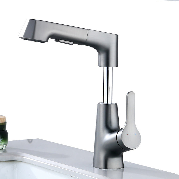 BowLift | Modern Faucet Solid Copper Centerset Bathroom Faucet