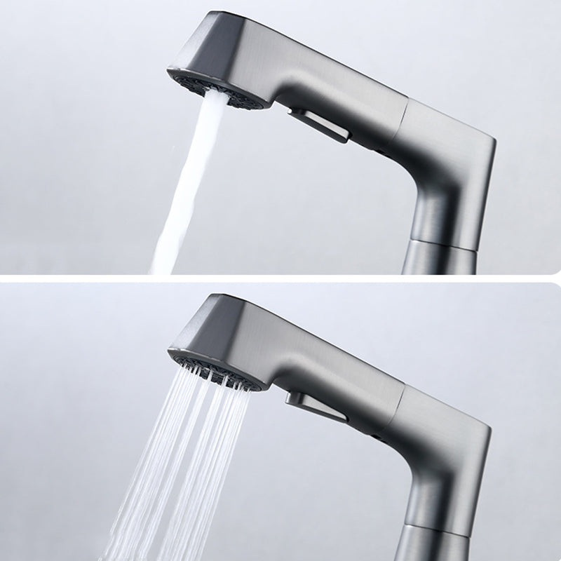 BowLift | Modern Faucet Solid Copper Centerset Bathroom Faucet