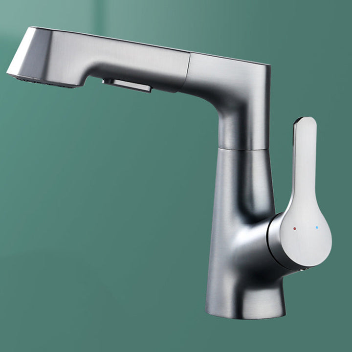 BowLift | Modern Faucet Solid Copper Centerset Bathroom Faucet
