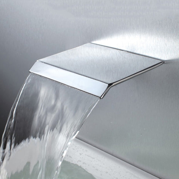 BowLift | Modern Wall-Mounted Bathroom Faucet Low Arc Solid Brass Faucet