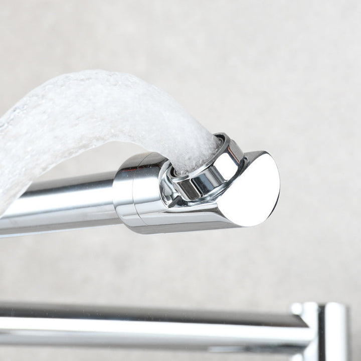 BowLift | Modern Pull-down Faucet Single Handle Wall Mounted Pot Filler Low Profile 1-Hole Filler