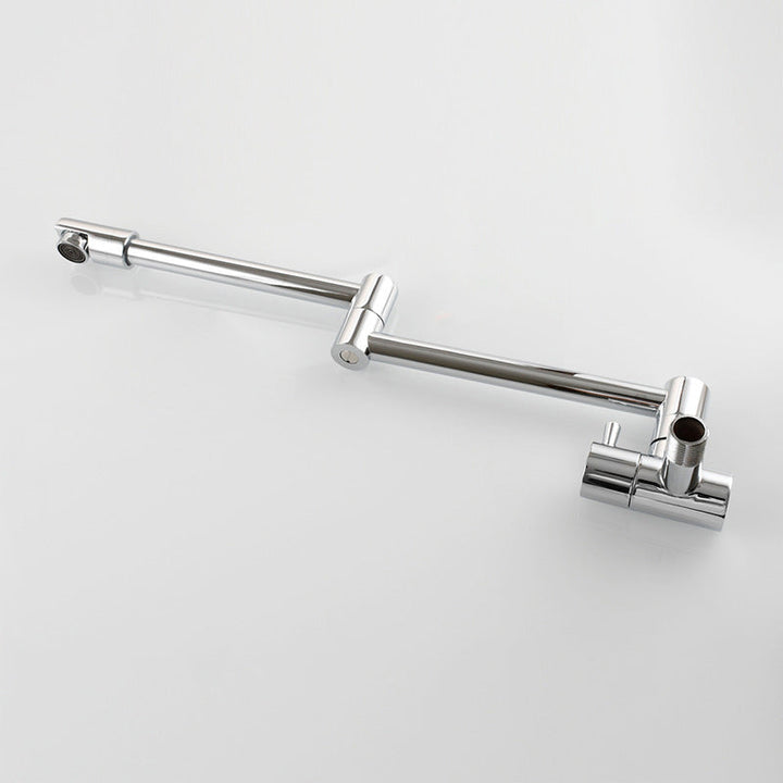 BowLift | Modern Pull-down Faucet Single Handle Wall Mounted Pot Filler Low Profile 1-Hole Filler