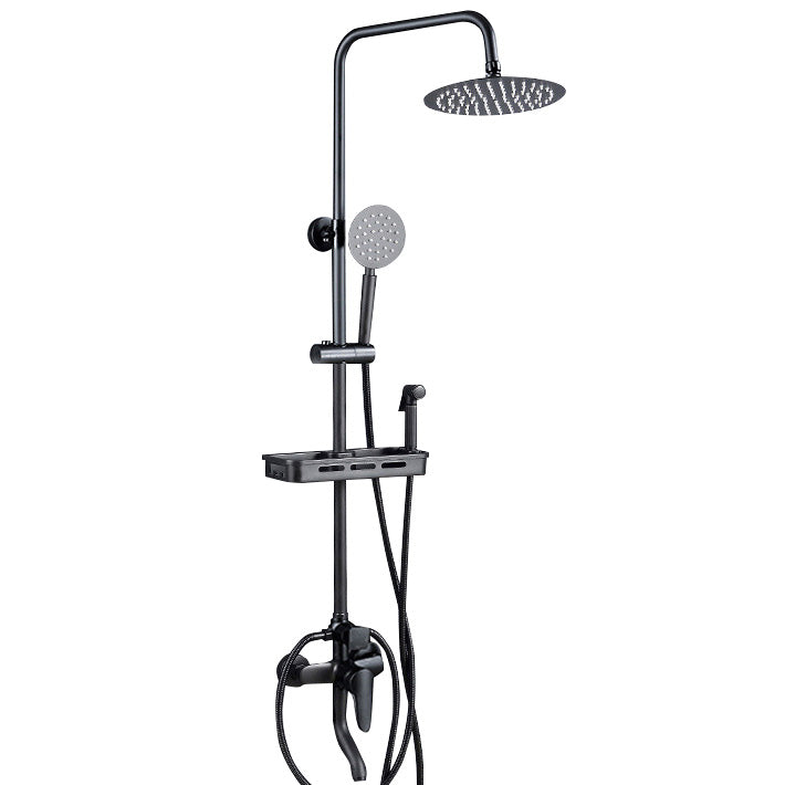 BowLift | Adjustable spray sample shower combination metal shower fitting arm showerhead with slip bar