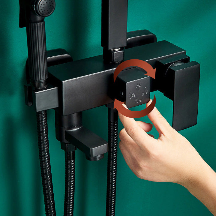 BowLift | Adjustable spray sample shower combination metal shower fitting arm showerhead with slip bar