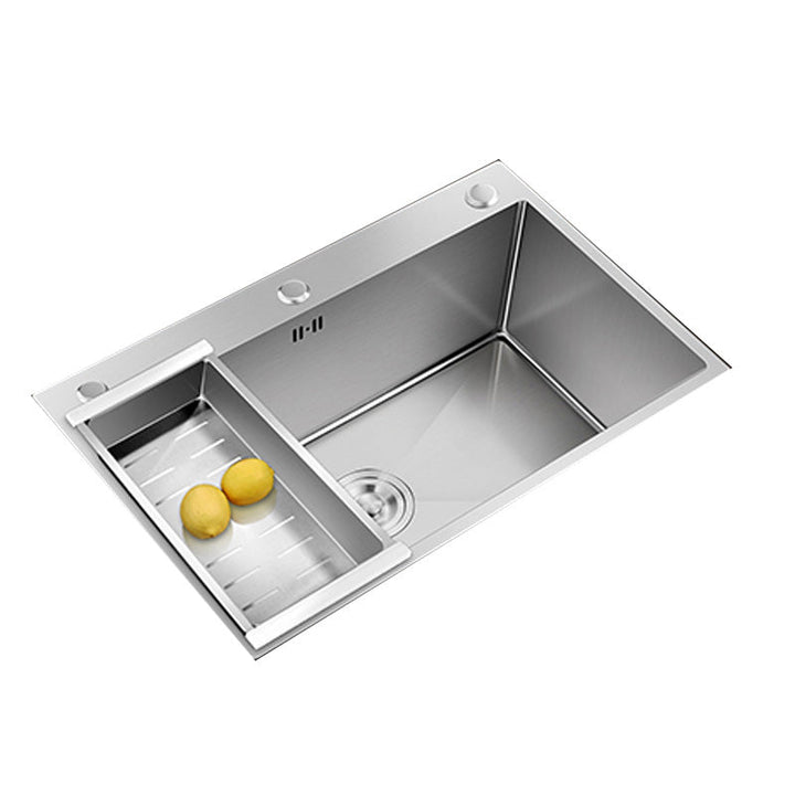 BowLift | Contemporary Style Kitchen Sink Stainless Steel Color Fast Built-In Sink