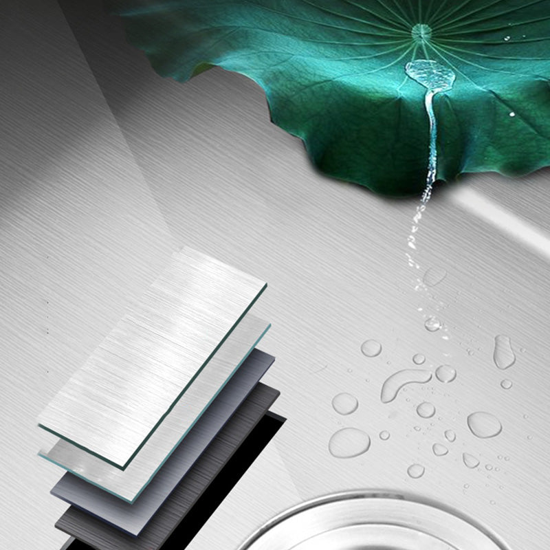 BowLift | Contemporary Style Kitchen Sink Stainless Steel Colorfast Built-in Sink