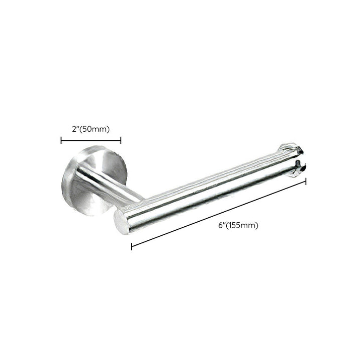 BowLift | Metal Simple Bathroom Accessories as a Single Piece or in a Set in Silver