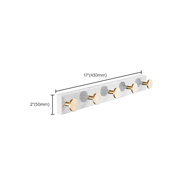 BowLift | Metal and Marble Bathroom Accessory Single or in Set in Gold