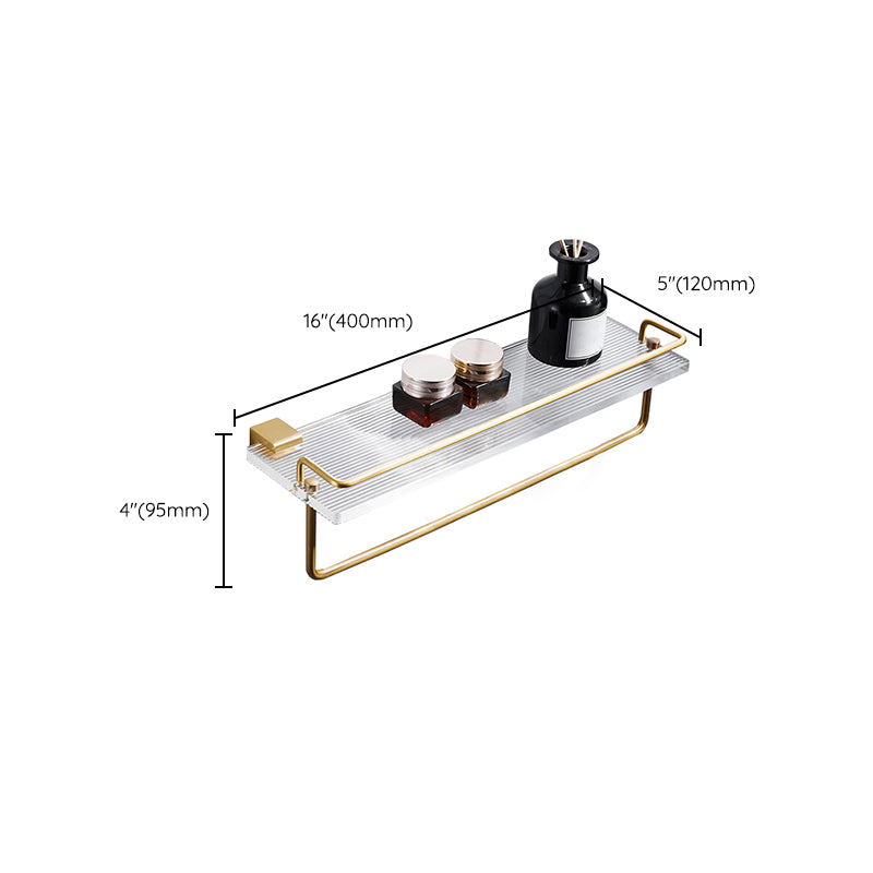 BowLift | Metal Minimalist Bathroom accessory single or in set in Gold