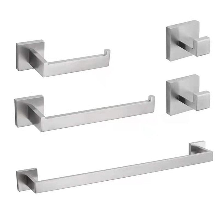 BowLift | Stainless Steel Bathroom Accessories Single Piece or in Set Modern Bathroom Set