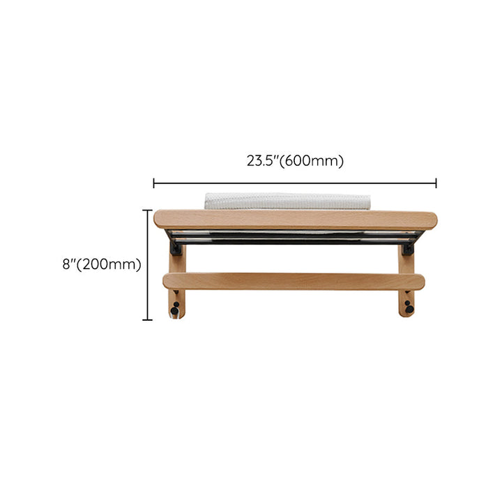 BowLift | Metal and wood bathroom accessories as a single piece or in a set in black