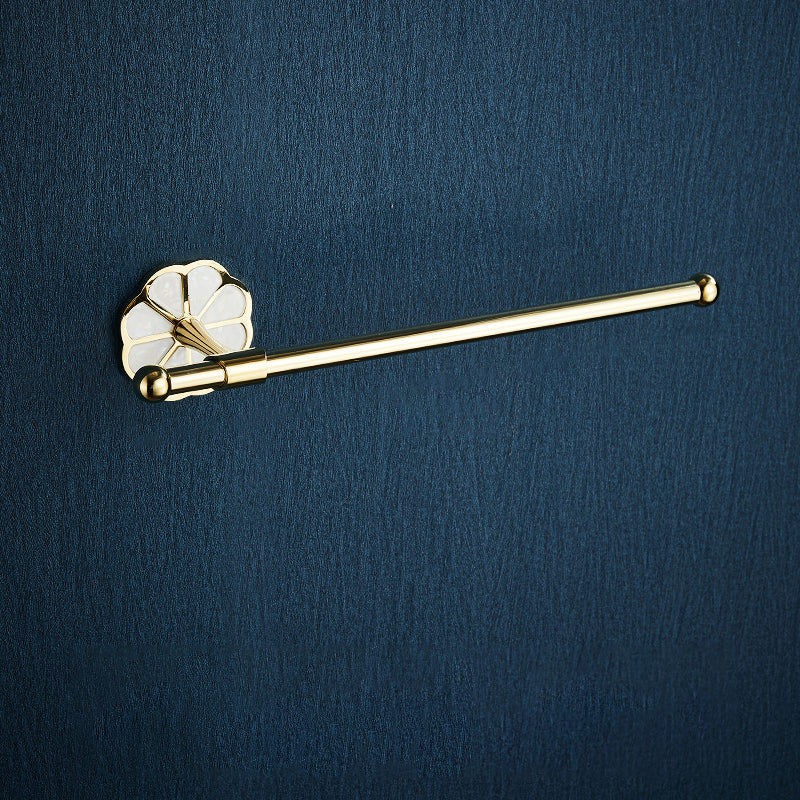 BowLift | Metal Simple Bathroom Accessories as a Single Piece or in a Set in Gold