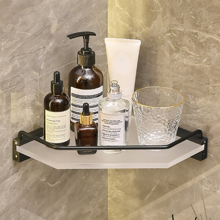 BowLift | Metal and acrylic bathroom accessories as a single piece or in a set in black