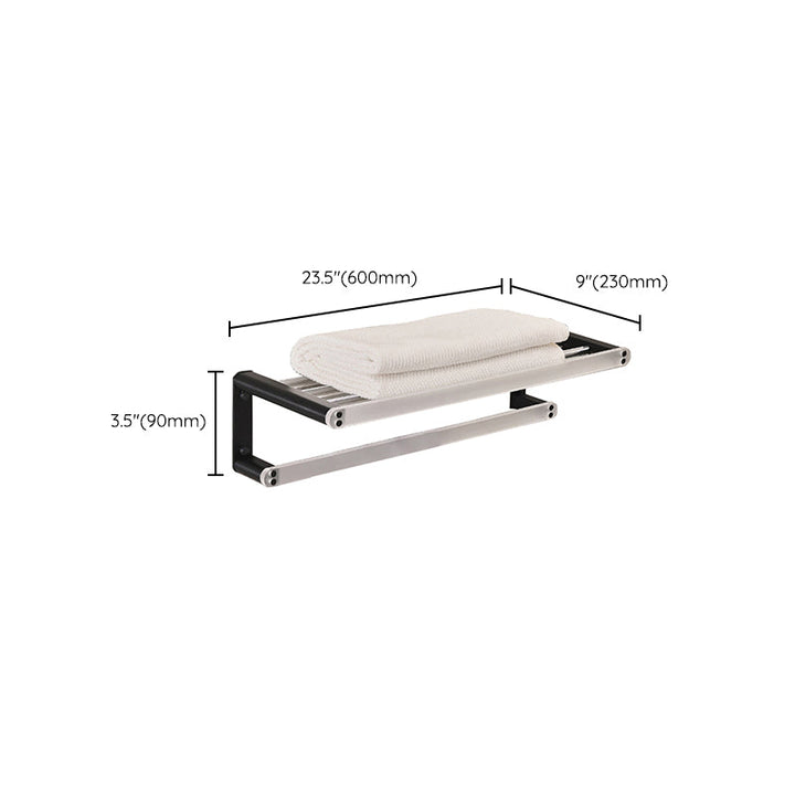 BowLift | Metal and acrylic bathroom accessories as a single piece or in a set in black