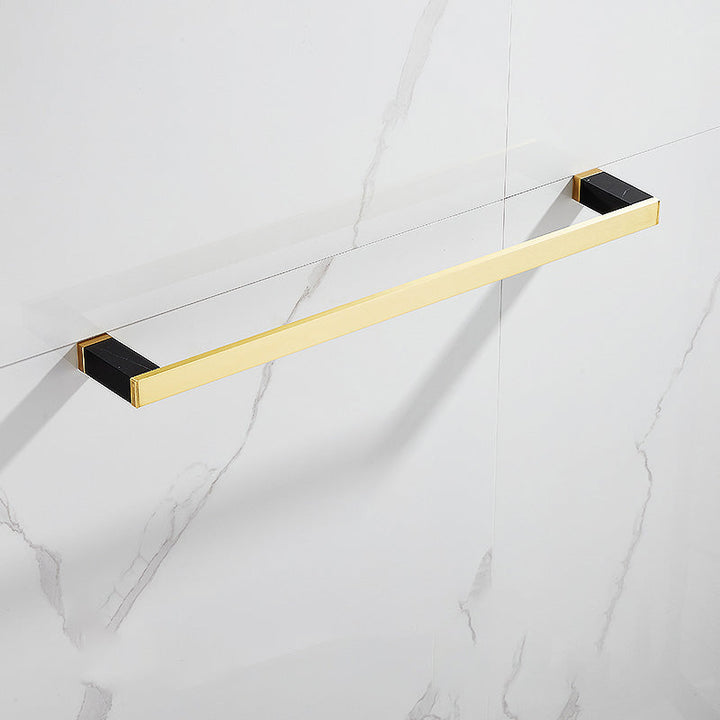 BowLift | Metal and Marble Bathroom Minimalist Accessory as a Single Piece or in a Set in Gold