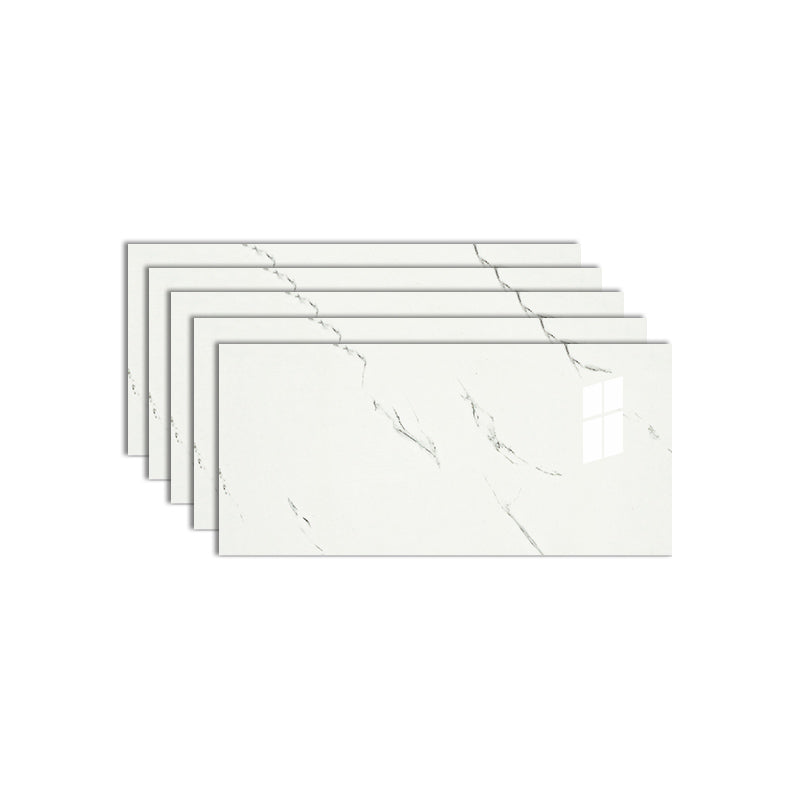 BowLift | PVC Peel and Stick Back Wall Tiles Rectangular Wallpaper