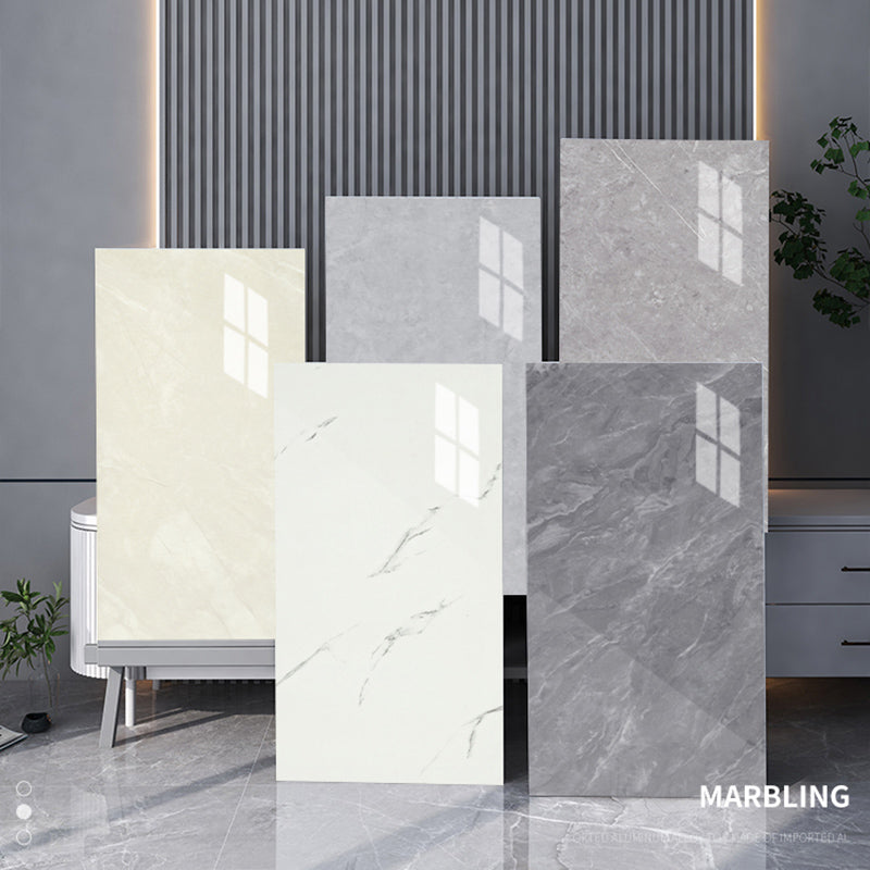 BowLift | PVC Peel and Stick Back Wall Tiles Rectangular Wallpaper