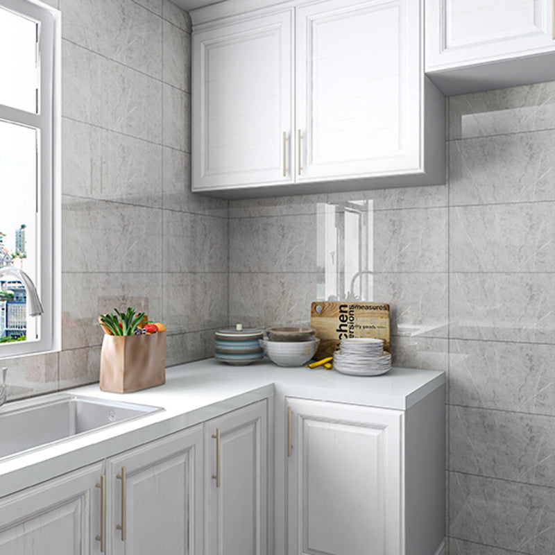 BowLift | PVC Peel and Stick Back Wall Tiles Rectangular Wallpaper