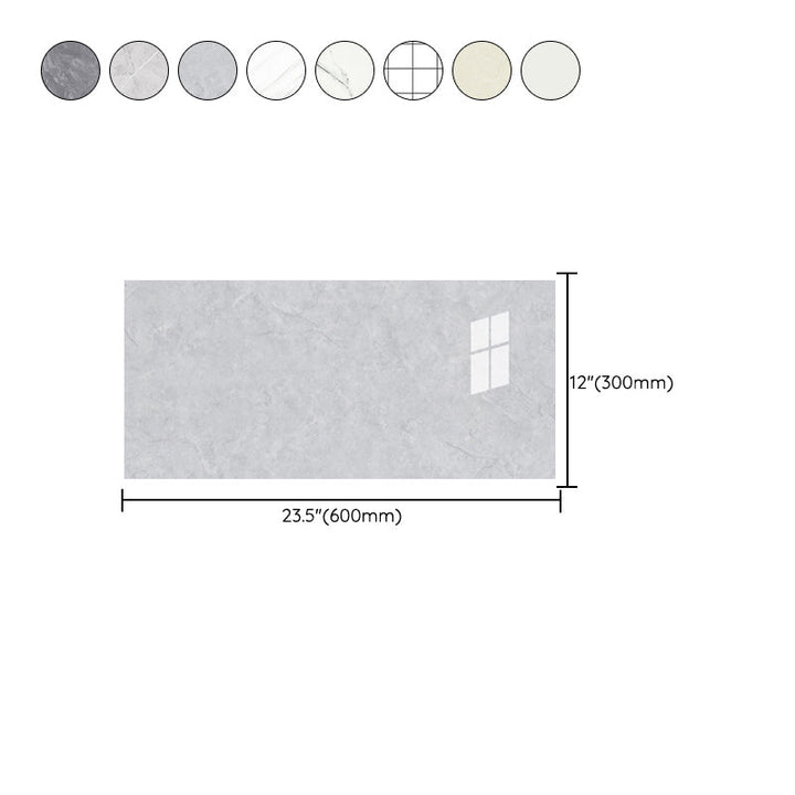 BowLift | PVC Peel and Stick Back Wall Tiles Rectangular Wallpaper