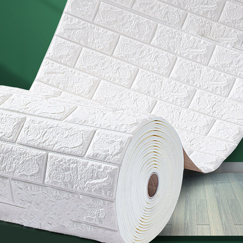 BowLift | Modern wall-ceiling element for sticking with 3D embossing in white