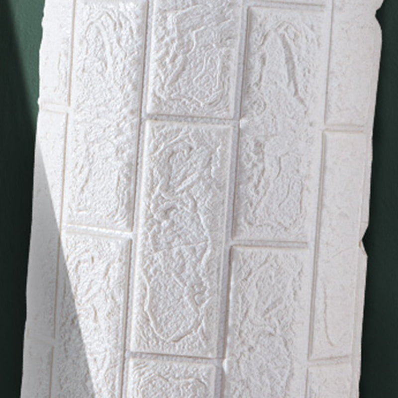 BowLift | Modern wall-ceiling element for sticking with 3D embossing in white