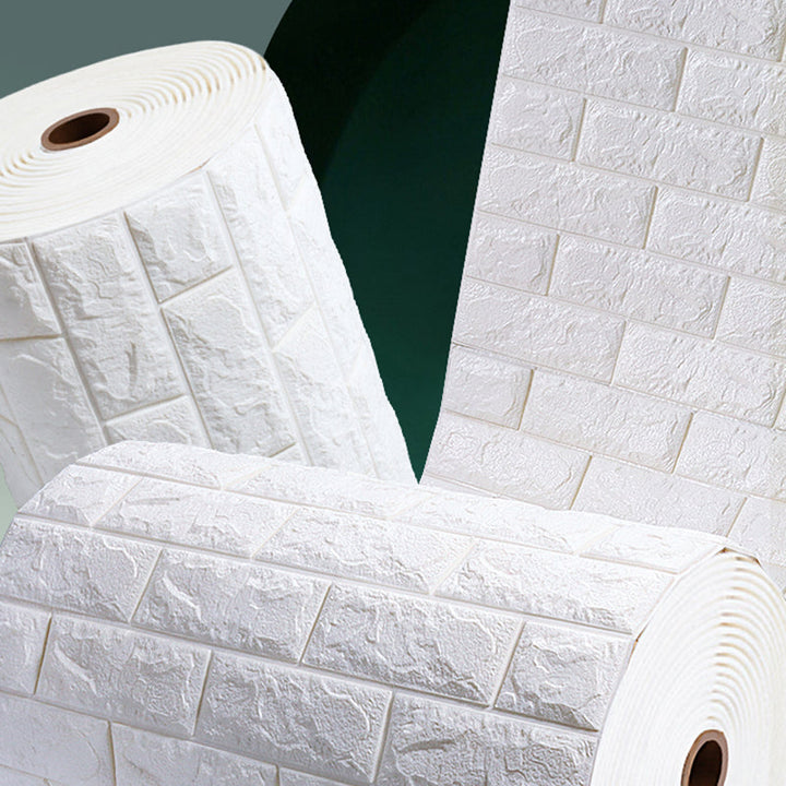BowLift | Modern wall-ceiling element for sticking with 3D embossing in white