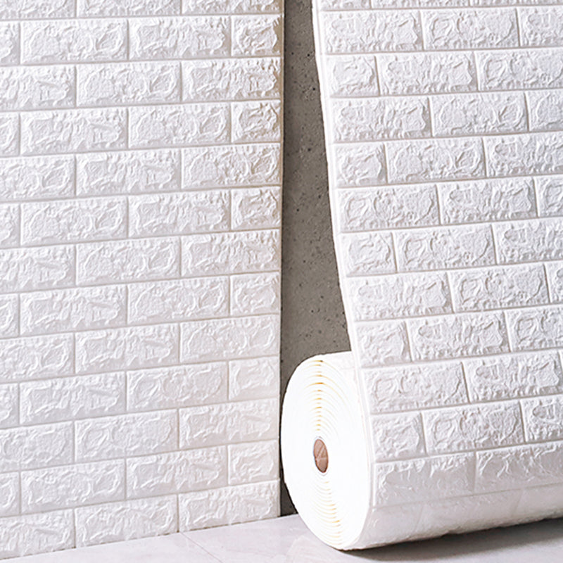 BowLift | Modern wall-ceiling element for sticking with 3D embossing in white
