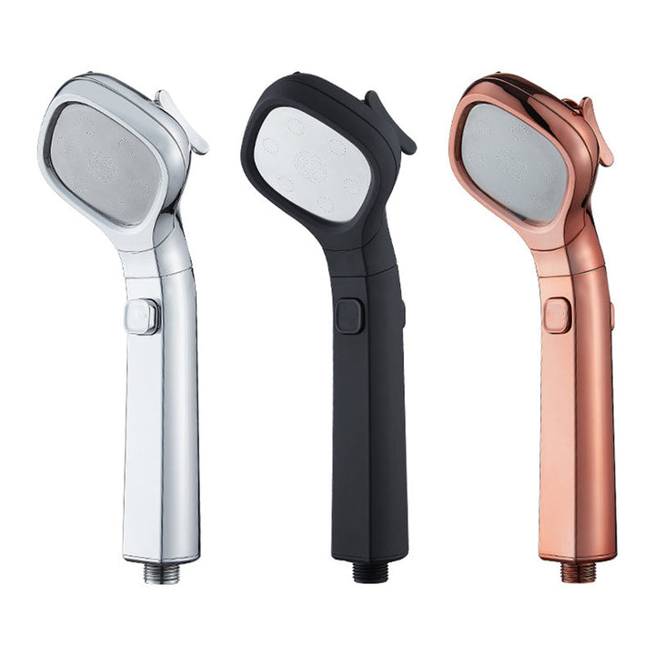 BowLift | Modern Plastic Showerhead Wall-mounted Showerhead with Adjustable Water Flow