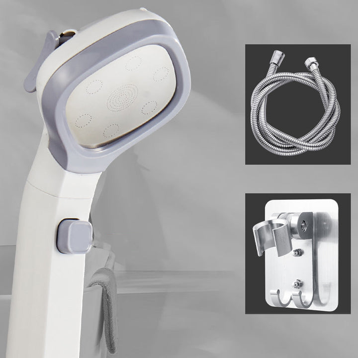 BowLift | Modern Plastic Showerhead Wall-mounted Showerhead with Adjustable Water Flow