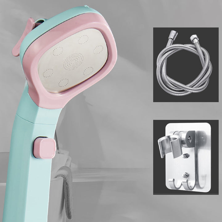 BowLift | Modern Plastic Showerhead Wall-mounted Showerhead with Adjustable Water Flow
