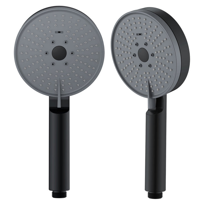 BowLift | Matt Black Hand Shower Modern 3-Stream Round Wall Mounted Hand Shower