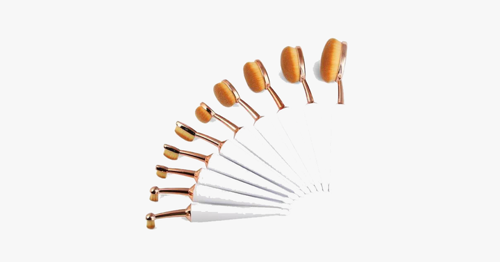 BowLift | Umbrella-cut oval brushes set