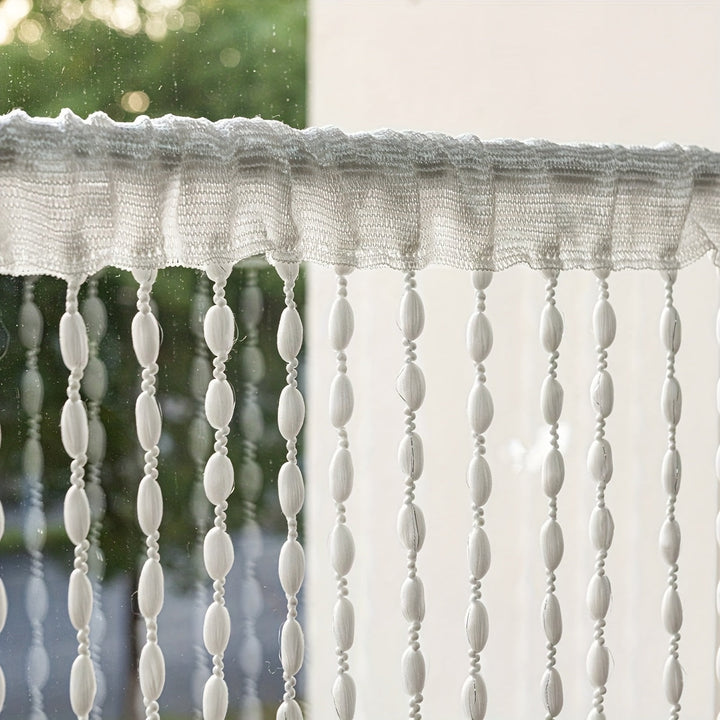BohoDream Bed Canopy with Pearls for Bedroom or Play Area | Bowlift