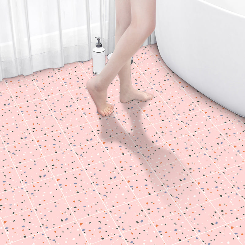 BowLift | Bathroom Square PVC Flooring 24" x 118" x 4mm Peel and Stick Vinyl Flooring