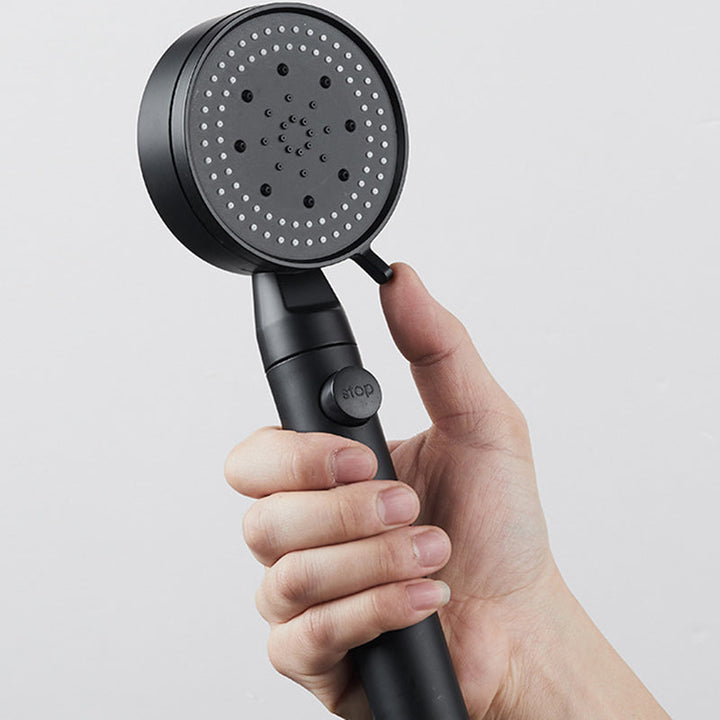 BowLift | Plastic handheld shower wall-mounted shower head with adjustable spray pattern