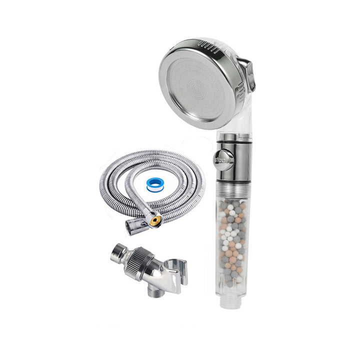BowLift | Handheld shower head with catalyst water filtration wall-mounted shower head