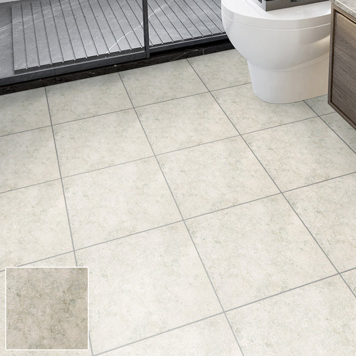 BowLift | Square Bathroom PVC Flooring 12" x 12" x 0.07 mm Peel and Stick Vinyl Flooring