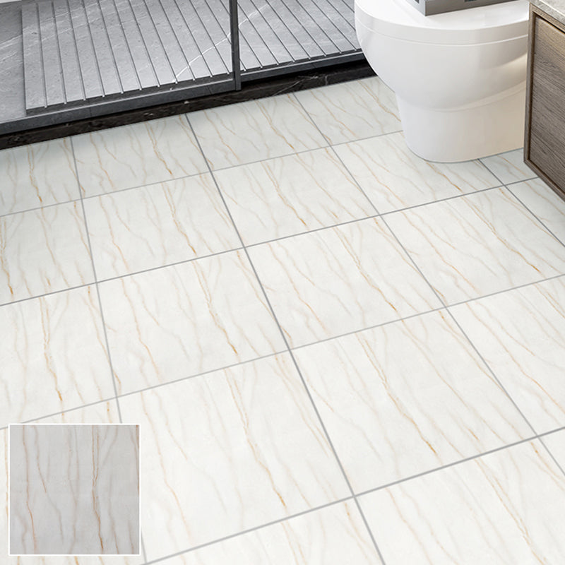 BowLift | Square Bathroom PVC Flooring 12" x 12" x 0.07 mm Peel and Stick Vinyl Flooring