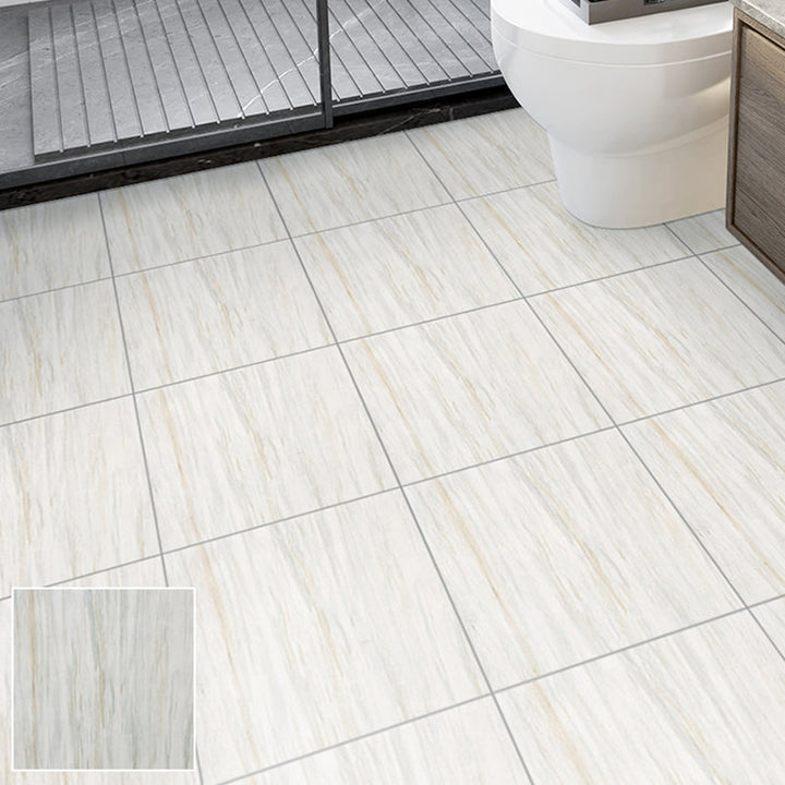 BowLift | Square Bathroom PVC Flooring 12" x 12" x 0.07 mm Peel and Stick Vinyl Flooring
