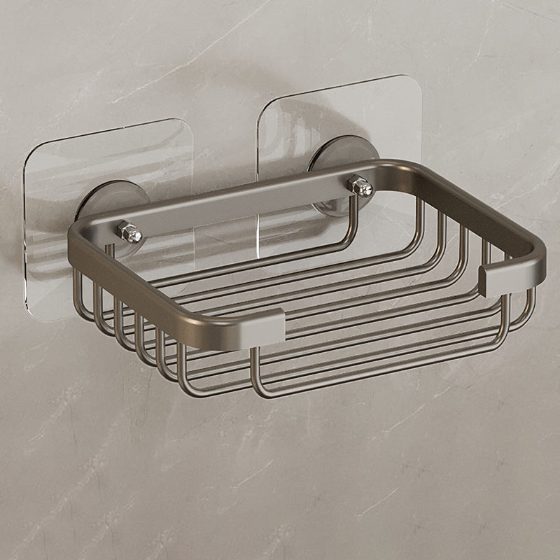 BowLift | Modern Bathroom Accessory Set Shelf Black/Silver/Grey Bathroom Accessories Set